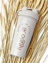 Eco- Friendly Woda & Protein Shaker Butelka Made with Wheat Straw Fiber, Natural