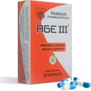 Wiek III - Natural Prostate Health Formula - Serenoa Repens, Pygeum Africanum, Cucurbita Pepo blend for BPH Relief - Rozszerzony Prostate