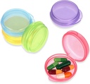 5 Opakowania Mini pióro skrzynka na małe pióro organizer Przenośny pojemnik na pióro do opakowania Pocket Purse Pills