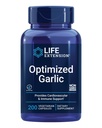Life Extension Zoptymalizowany czosnek, znormalizowane kapsułki dla zdrowia serca, immunologiczne, detoksykacji komórkowej i zdrowe płytki, Gluten- Free, Nie-GMO, wegetariańskie, 200 kapsułki