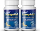 RXZELL Sleep Aid, Diphenhydramine Softgels 50mg, Easy-to-Swallow, Supports Deeper Restful Sleeping, Non Habit-Forming (220 Counts | Pack of 2)
