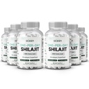 Organiczne Ocean One- Per- Dzień Shilajit dla mężczyzn i kobiet - Naturalny i mocny suplement Shilajit dla starszych - Defying, Siła kości, Hormon Wsparcie i więcej - 6 Butelki Shilajit kapsułki