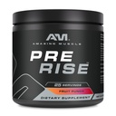 Amazing Muscle Pre Rise Between 124; Wstępny trening proszku suplement z kofeiną & Beta- Alanina dla mężczyzn i kobiet 124; 25 Służenie (25 Służenie, Owoce Punch)