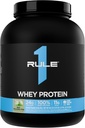 Artykuł 1 Białko serwatki - 24g Białko szybko działające z All- Whey Sources z naturalnie występującymi EAA & BCAA do odzyskiwania lub wykorzystania w każdej chwili (5 funtów *, miętowy Czekoladowy Chip)