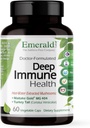 EMRALD LABS głębokie zdrowie immunologiczne - suplement wsparcia immunologicznego z Maitake Gold Mushrooms, Meriva Turmeric & Astragalus Extract - 60 Kapsułki warzyw (30- Day Supply)