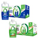 Orgain Czyste białko Shake, trawa karmiona Dairy, Vanilla Bean (opakowanie po 12) i Orgain Organic Nutritional Protein Shake, truskawki i śmietana (opakowanie po 12)