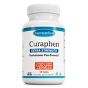 EuroMedica Curaphen Dodatkowa siła - Curcumin & Boswellia Suplement do Zdrowego Obróbki Cyfrowej - Turmerowy Suplement do Podłączeń Wsparcia, Mięśnie Zdrowie i Produkcja Endorfin - 120 Tabletki