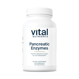 Vital Nutrients Pancreatic Enzymes 1,000mg, 90 Capsules