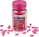 Relief antyalergiczny Relief Difenhydramine HCl 25 mg - 365 Kapletów - W porównaniu do Benadrylu Allergy Ultratab - Antyhistamina - Alergia Medycyna - Relief na nosy Runny dla dorosłych - Leczenie polekowe oczu