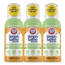 Ramię i młot Po prostu namoczyć i soothe Nasal Mist, Nash-Free Nasal Moisturizing Saline Nasal Spray dla natychmiastowej ulgi dla suchego nosa, 4.6 Oz (130 g), 3 Pack