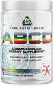 Podstawowe odżywki Platinum ABCD Advanced BCAA Suplement energetyczny, Poprawia wytrzymałość, Odzysk i Focus 30 Służenia (Australian Gummy Snakes)