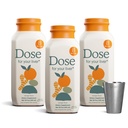 DOSE do czyszczenia wątroby Detox & Naprawa, Made with Organic Milk Thistle Supplement z Turmeric, Dandelion, Ginger, i Orange, Wspiera zdrowe czynności wątroby, 16oz Butelka, 3 Pack (3 Danie tygodnia)
