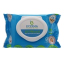 Eczema Flare Wipes ® - All- Natural Fast Acting Eczema Relief, Anti- Itch, Redukuje zapalenie skóry i chroni barierę skóry, łagodzi i Zapobiega przyszłym rozbłyskom, pH- Balancing, Wygodne Rozwiązanie On- TheGo 72ct