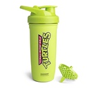 Smartshake TMNT Refore Stainless Steel Protein Shaker Butelka - Nieizolowana Unisex Gym Butelka 124; Butelki metalowe Shaker - 900 ml 124; 30 oz - Leakproof Screw- on Lid - BPA Wolny 124; (Light Green)