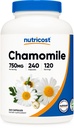 Rumianek Nutricost 750mg, 240 Kapsułki wegetariańskie, 120 Sług - Non-GMO, Gluten Free