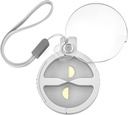 Trwały Pill Splitter, Precyzyjne Dual- Blade Aluminium Pill Cutter do małych i dużych pigułek, Compact pill Case z Lanyard do podróży, Codzienne korzystanie