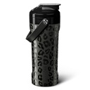 BrüMate MultiShaker Blender Butelka shaker 124; 100% Nieszczelna Izolacja Stal nierdzewna 124; Przed treningiem i Shaker Shaker Butelka do siłowni 124; 26oz (Onyx Leopard)