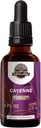 Ziemska miłość - ekstrakt ziołowy wolny od Cayenne, ekstrakt ziołowy Tincture, Cayenne (Capsicum annuum) Suszony pieprz (2 Fl Oz)