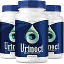 Rize laborators (3 Pack) Urinoct Prostate Supplement, Urinoct Bladder Health, Advanced Urinoct Prostate Function Formula, Urinoc Organic Herbal Blend Reviews, Urinoct Prostate Flush for Flow (180 kapsułki)