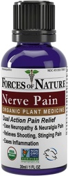 Siły Nature Nerve Pain Management, Organic Topical Relief for Neuropathy & Nerve Discomfort, Homeopatic Medicine Supports Relief from Shooting Pains for Back, Hands, Legs & Feet, 1 fl oz