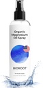 Rozpylacz magnezowy organiczny - 8oz (Single) - 100% Czysty olej magnezowy, szybko wchłaniany, rozpylacz magnezu do stóp i ciała, stopień USP