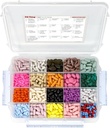 Pill Thing Dużego Miesięcznego Pill Organizator z Built- in Handle - Medicine Organizator Pill Case z Deep Compartments i szczelnej pokrywy - Travel Pill Box