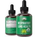 USDA Organic Lung Detox dla palących i nie palących z 6 najlepszych składników. Mullein Leaf, Marshmallow Root, Calendula. Płuca oczyszczają dla lepszego zdrowia oddechowego. Płynne krople suplement nalewka