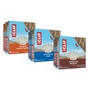 CLIF BAR - Bary z białkami energetycznymi - Pakiet odmian - 3 Smaki - Wykonane z owsa organicznego - Bary energetyczne - Non-GMO - (30 Pack)