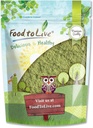 Żywność do życia - Alfalfa Powder, 1.5 Funds - Wykonane z surowych suszonych całych młodych liści, Wegan, luzem, Wielki do pieczenia, Soki, Smoothies, Shakes, Теа, i natychmiastowe śniadanie napoje