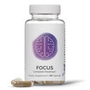 InfiniWell Focus Supplement - Breakthrough Nootropic - Pomoc zdrowia mózgu i pracy wsparcie pamięci - Optymalizacja codziennego przetwarzania neurologicznego, ostrości umysłowej, energii i funkcji poznawczych (30 kapsułki)