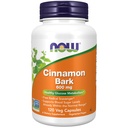 Teraz dodatki, Cynamon Bark 600 mg, NieGMO Projekt zweryfikowany, Zdrowa Glukoza Metabolizm *, 120 Kapsułki Veg