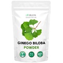 Ginkgo Biloba Powder 8 oz - Pure Natural Supplement, Wsparcie dla mózgu, Sental Alertness, Filler Free