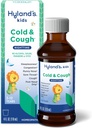 Hyland 's Kids Cold and Cough, Night Cough Syrop Medicine for Kids Ages 2 and up, Decongestant, Sore Throat Relief and Sleepless, Relief of Common Cold Symples, 4 Fl Oz