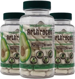 EVO Vegan Joint Health Supplement, 300Mg Avocado Soy Unsaponiable, 60 Day Supply, One Capsule per Day (6 miesięcy)