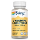 Solaray Free Form L- Arginine and Ornitine Capsules, 50 Count