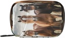 Koń Pill Organizer Case Portable Cotygodniowy Pill Case Bag Organizator z Zipper dla suplementów Medycyna Travel Family Business