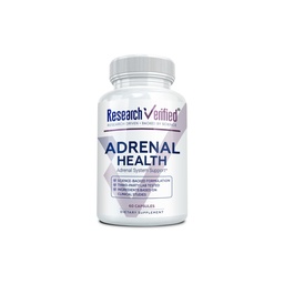 Badania zweryfikowane wsparcie nadnerczy - 60 Kapsułki - Wsparcie funkcji Gland nadnerczy, Boost Energy, Balance Cortisol - Grzyby, B- Witaminy, Bioflavonoids, BioPerine