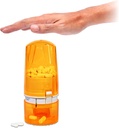 Pill Dispenser - Posiadacz Leków dla dorosłych i seniorów - Cecha blokady - Zapalenie stawów Przyjazny - One Push, One Pill - Bez wysiłku & Higieny - 75 Okrągłe tabletki