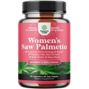 Extra Siła Piła Palmetto dla kobiet 500mg - DHT Blocker dla kobiet 30- Day Supply - Witaminy do włosów suplement do włosów - Pure Saw Palmetto ekstrakt Kapsułki z Maca Root & Biotin - 90 Kapsułki