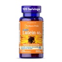 Puritan Pride Premium Lutigold ™ Lutein Carotenoid 40 mg z Zeaksantyną dla mężczyzn i kobiet, Suplement diety dla wsparcia zdrowia oczu, 8 Miesiąc dostaw, 120 Easy- to- Połknięcie Softgels