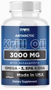 Dr JOEL 's MOM NUTRIX Antarktycznego Kryla Suplement - 150 Softgels - Wysoka absorpcja EPA, DHA, Astaksantyna i fosfolipid - No Fishy Aftersmast Like Fish Oil - Made in USA