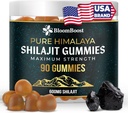Shilajit Gummies - bezcukrowy himalajski suplement organiczny 124; 600mg Shilajit, 90 Gummies for Energy & Wellness