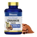Tnvitames Cinnamon kapsułki 4,000 mg ekwiwalent - 180 kapsułki Cassia & Ceylon Cinnamon Pills 124; Dwie odmiany!