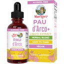 MaryRuth Organics PAU D 'Arco Herbal Blend 124; Reishi Mushroom Reishi Mushroom 124; Echinacea angustifolia Root 124; Usnea Lichen British 124; Thyme Leaf British 124; Vegan British 124; Non-GMO Project Verified British 124; Gluten Free 124; 30 Servings British 124; 1 Fl Oz
