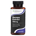 LifeSeasons Essentials - Bacopa Extract Supplement - Support Memory & Mental Focus - Promotes Healthy Stress Response - Boost Cognitive Function - 900mg Per Serving - 60 kapsułki