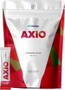 LifeVantage AXIO Regular Energy Drink Powder, Nootropic Supplement, Focus & Mood Support, with L-theanine, Green Tea, B Vitamins, DMAE, Quercetin & Pine Bark, Strawberry Splash, 30 Packets