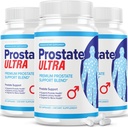(3 opakowania) Prostate Ultra Supplements for Men Prostate Health Formula (180 kapsułek)