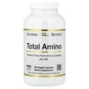 California Gold Nutrition Total Amino with Vitamin B-6, and 20 Amino Acid Blend, 240 Veggie Capsules