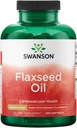 Swanson Flaxseed Oil (Omegatru) 1000 Miligrams 200 Sgels