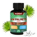 Saw Palmetto Supplement, Saw Palmetto Extract 750mg, z likopenem, Pumpkin Seed Powder, dla mężczyzn i kobiet, Non-GMO & Gluten, Wegan, 90 Kapsułki